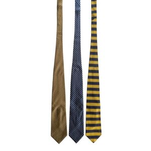 Brooks Brothers Set Of 3 Silk Ties